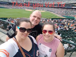 Darryl attended Detroit Tigers vs. Minnesota Twins - MLB on Aug 12th 2018 via VetTix 