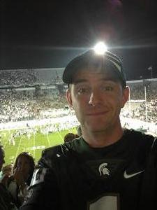 Andrew attended Michigan State Spartans vs. Utah State Aggies - NCAA Football on Aug 31st 2018 via VetTix 