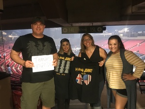 Rob F. attended Live Nation Presents Def Leppard / Journey - Pop on Aug 20th 2018 via VetTix 
