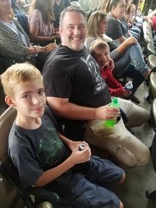Heather and Ed Charlton attended Rascal Flatts Back to the US Tour 2018 on Aug 17th 2018 via VetTix 