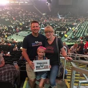 Mike attended Keith Urban With Kelsea Ballerini on Aug 17th 2018 via VetTix 