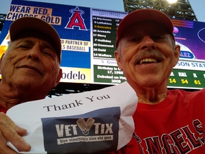 Steven attended Los Angeles Angels vs. Colorado Rockies - MLB on Aug 27th 2018 via VetTix 