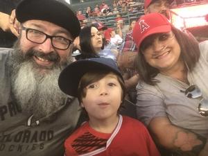 David attended Los Angeles Angels vs. Colorado Rockies - MLB on Aug 27th 2018 via VetTix 