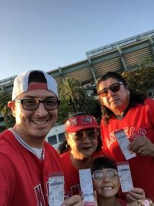 Manuel attended Los Angeles Angels vs. Colorado Rockies - MLB on Aug 27th 2018 via VetTix 