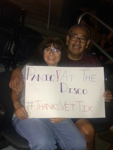 Andrew attended Panic! At the Disco Pray for the Wicked Tour on Aug 18th 2018 via VetTix 