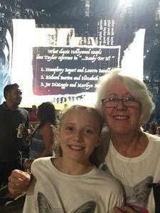 Jeanne attended Taylor Swift Reputation Stadium Tour - Pop on Aug 28th 2018 via VetTix 