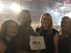 Jose attended Taylor Swift Reputation Stadium Tour - Pop on Aug 28th 2018 via VetTix 