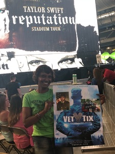 Savvy attended Taylor Swift Reputation Stadium Tour - Pop on Aug 28th 2018 via VetTix 