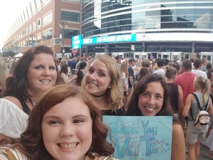 michele attended Taylor Swift Reputation Stadium Tour - Pop on Aug 28th 2018 via VetTix 