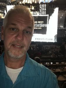 JAMES attended Taylor Swift Reputation Stadium Tour - Pop on Aug 28th 2018 via VetTix 