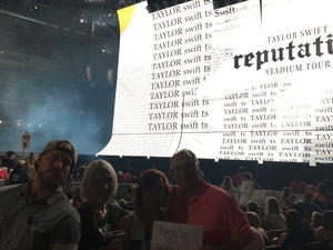 Allen attended Taylor Swift Reputation Stadium Tour - Pop on Aug 28th 2018 via VetTix 