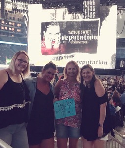 Thomas attended Taylor Swift Reputation Stadium Tour - Pop on Aug 28th 2018 via VetTix 