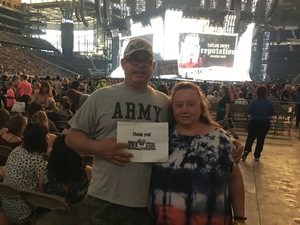 David attended Taylor Swift Reputation Stadium Tour - Pop on Aug 28th 2018 via VetTix 
