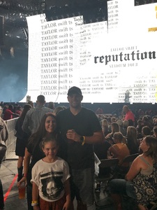 Grateful attended Taylor Swift Reputation Stadium Tour - Pop on Aug 28th 2018 via VetTix 