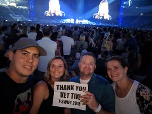 Dan attended Taylor Swift Reputation Stadium Tour - Pop on Aug 28th 2018 via VetTix 