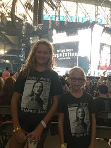 Eric attended Taylor Swift Reputation Stadium Tour - Pop on Aug 28th 2018 via VetTix 