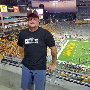 Larry attended Arizona State University Sun Devils vs. UTSA - NCAA Football on Sep 1st 2018 via VetTix 