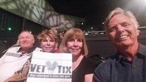 Paul attended Lionel Ritchie - Saturday on Aug 18th 2018 via VetTix 