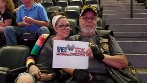 RUSSELL attended Sam Smith 8/21 at Pepsi Center in Denver on Aug 21st 2018 via VetTix 