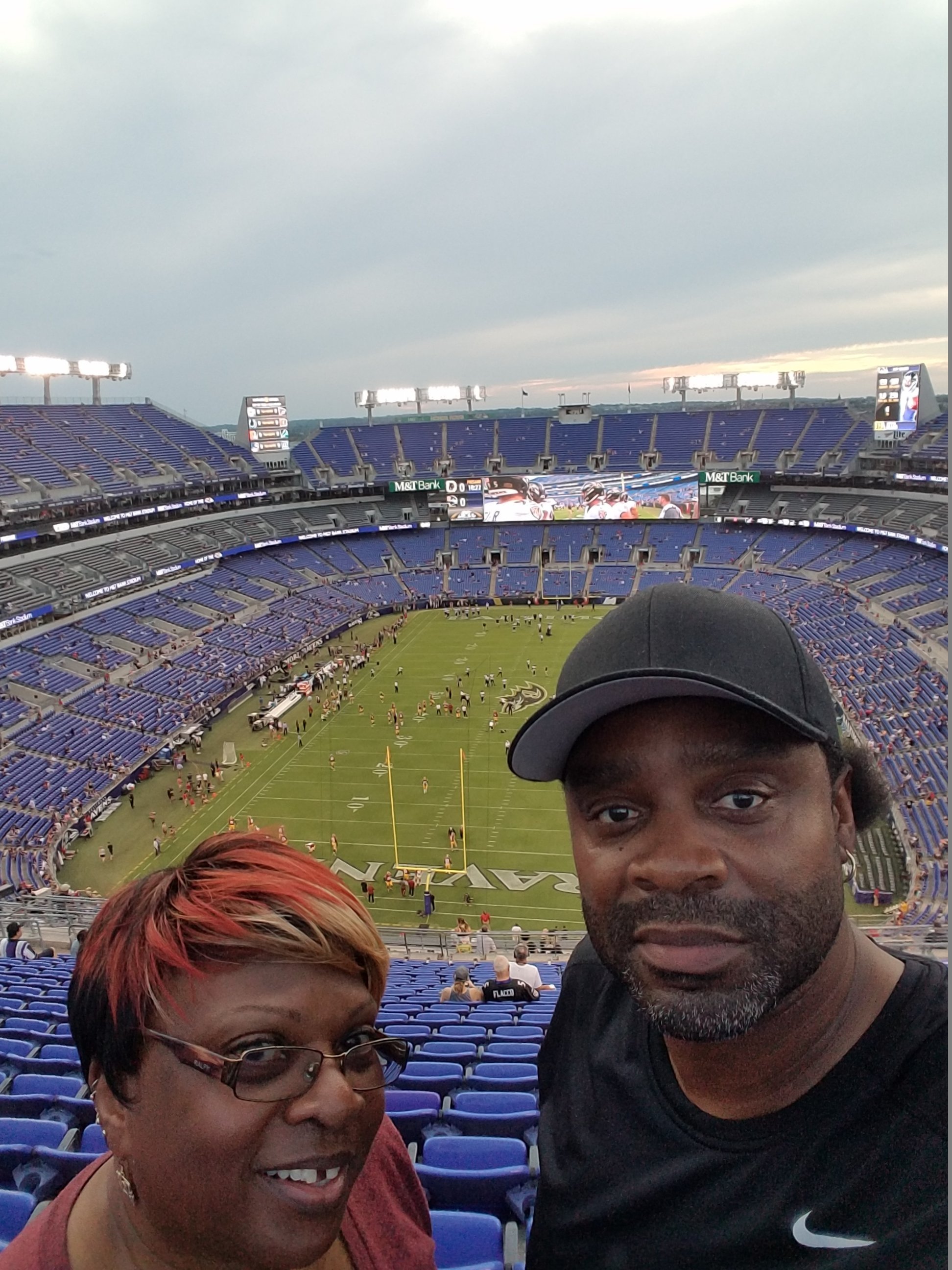 Ticket for the Baltimore Ravens vs Washington Redskins football