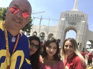 Ramiro attended USC Trojans vs. UNLV - NCAA Football on Sep 1st 2018 via VetTix 