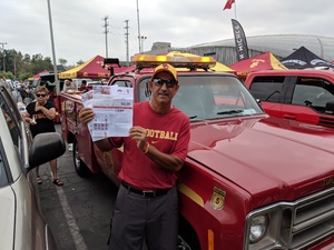Gary attended USC Trojans vs. UNLV - NCAA Football on Sep 1st 2018 via VetTix 