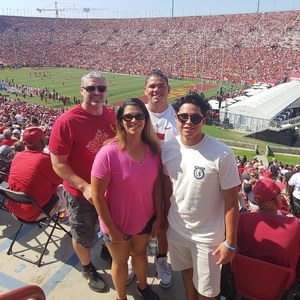 Joseph attended USC Trojans vs. UNLV - NCAA Football on Sep 1st 2018 via VetTix 