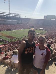 Matthew attended USC Trojans vs. UNLV - NCAA Football on Sep 1st 2018 via VetTix 