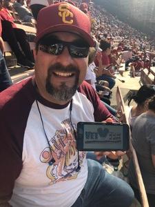 Kris attended USC Trojans vs. UNLV - NCAA Football on Sep 1st 2018 via VetTix 