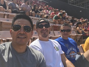 Rafael attended USC Trojans vs. UNLV - NCAA Football on Sep 1st 2018 via VetTix 
