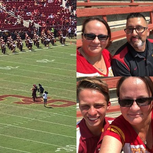 Jorge attended USC Trojans vs. UNLV - NCAA Football on Sep 1st 2018 via VetTix 