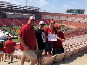 Terry attended USC Trojans vs. UNLV - NCAA Football on Sep 1st 2018 via VetTix 