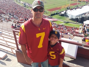Rick attended USC Trojans vs. UNLV - NCAA Football on Sep 1st 2018 via VetTix 