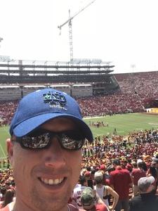 Kyle attended USC Trojans vs. UNLV - NCAA Football on Sep 1st 2018 via VetTix 