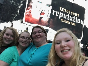 Eli attended Taylor Swift Reputation Tour on Sep 1st 2018 via VetTix 