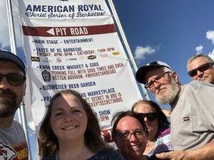 Melissa attended American Royal World Series of Barbecue on Sep 15th 2018 via VetTix 