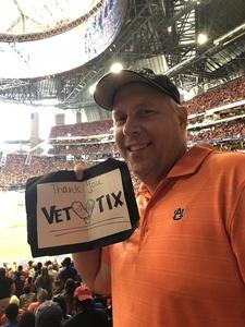 John attended Washington Huskies vs. Auburn Tigers - Chick-fil-a Kickoff Game! on Sep 1st 2018 via VetTix 