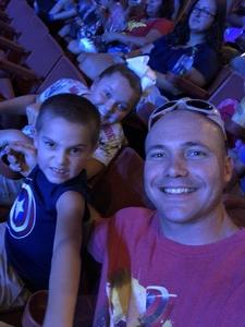 Daniel attended Marvel Universe Live! Age of Heroes - Presented by the Frank Erwin Center on Aug 24th 2018 via VetTix 