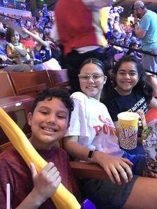 The Nieves Fam attended Marvel Universe Live! Age of Heroes - Presented by the Frank Erwin Center on Aug 24th 2018 via VetTix 