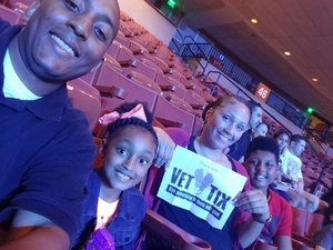 David attended Marvel Universe Live! Age of Heroes - Presented by the Frank Erwin Center on Aug 24th 2018 via VetTix 