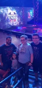 Leonardo attended Marvel Universe Live! Age of Heroes - Presented by the Frank Erwin Center on Aug 24th 2018 via VetTix 
