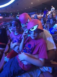 Eric attended Marvel Universe Live! Age of Heroes - Presented by the Frank Erwin Center on Aug 24th 2018 via VetTix 