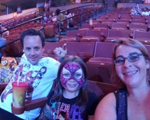 Robert attended Marvel Universe Live! Age of Heroes - Presented by the Frank Erwin Center on Aug 26th 2018 via VetTix 