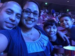 Marina attended Marvel Universe Live! Age of Heroes - Presented by the Frank Erwin Center on Aug 26th 2018 via VetTix 