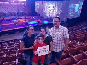 victor almonte attended Marvel Universe Live! Age of Heroes - Presented by the Frank Erwin Center on Aug 26th 2018 via VetTix 