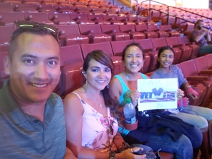 ROBERTO attended Marvel Universe Live! Age of Heroes - Presented by the Frank Erwin Center on Aug 26th 2018 via VetTix 
