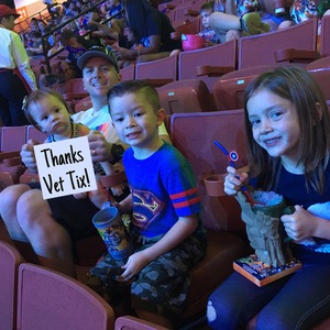 Christopher attended Marvel Universe Live! Age of Heroes - Presented by the Frank Erwin Center on Aug 26th 2018 via VetTix 