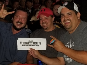 Chad attended Journey & Def Leppard Concert on Aug 24th 2018 via VetTix 
