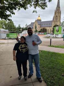 DUSTY attended Notre Dame Fightin' Irish vs. Vs. Ball State Cardinals - NCAA Football on Sep 8th 2018 via VetTix 