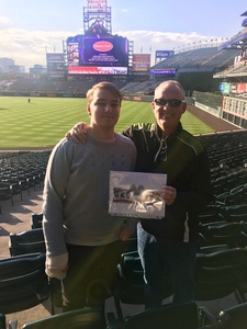Rodney attended Colorado Rockies vs San Francisco Giants - MLB on Sep 4th 2018 via VetTix 